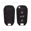 CI38RC - TELEMANDO PLEGABLE 3 BOTONES CITROEN ORIGINAL