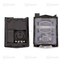 MZ02KS - CARCASA DE MANDO PLEGABLE MAZDA 3 BOTONES SIN ENCASTRE