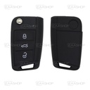 VW33RC - TELEMANDO PLEGABLE 3 BOTONES VW - ORIGINAL