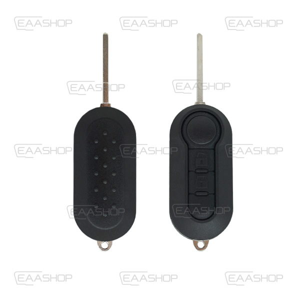 FIA06KS - CARCASA DE MANDO PLEGABLE 2 BOTONES FIAT 500