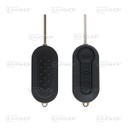 FIA06KS - CARCASA DE MANDO PLEGABLE 2 BOTONES FIAT 500