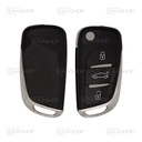 XH12RC - TELEMANDO PLEGABLE 3 BOTONES XHORSE TIPO DS SUPER MANDO