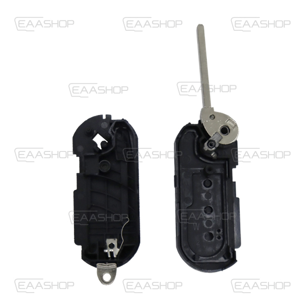 FIA07KS - CARCASA DE MANDO PLEGABLE 3 BOTONES FIAT 500 / (SIN