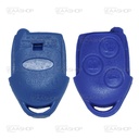 FO05KS - CARCASA DE MANDO FORD AZUL TRANSIT FIJO 3 BOTONES