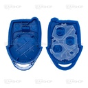 FO05KS - CARCASA DE MANDO FORD AZUL TRANSIT FIJO 3 BOTONES