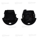VAG02KS - CARCASA DE MANDO FIJO CUADRADO SEAT/VW 2 BOTONES