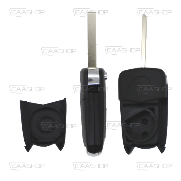 OFF58 - CARCASA CHEVROLET / OPEL / DAEWOO 3 BOTONES PERFIL HU100