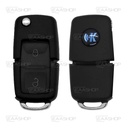 KD01RC - TELEMANDO PLEGABLE 2 BOTONES KEYDIY TIPO VAG SIN BOBINA