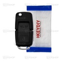 KD01RC - TELEMANDO PLEGABLE 2 BOTONES KEYDIY TIPO VAG SIN BOBINA