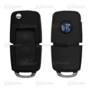 KD02RC - TELEMANDO PLEGABLE 3 BOTONES KEYDIY TIPO VAG SIN BOBINA