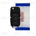 KD02RC - TELEMANDO PLEGABLE 3 BOTONES KEYDIY TIPO VAG SIN BOBINA