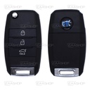 KD06RC - TELEMANDO PLEGABLE 3 BOTONES KEYDIY TIPO KIA SIN BOBINA