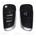 KD07RC - TELEMANDO PLEGABLE 3 BOTONES KEYDIY TIPO DS MULTIFUNCIÓN