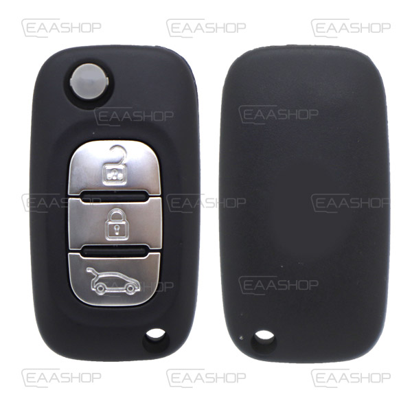 RE40RC - TELEMANDO PLEGABLE 3 BOTONES RENAULT ORIGINAL