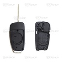AU05KS - CARCASA DE MANDO PLEGABLE 3 BOTONES AUDI 