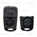 HY06KS - CARCASA PLEGABLE MANDO HYUNDAI/KIA 3 BOTONES