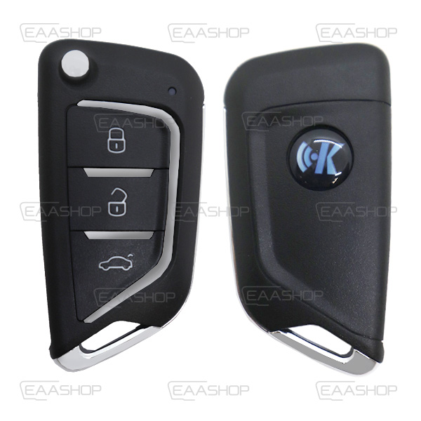 KD10RC - TELEMANDO PLEGABLE 3 BOTONES KEYDIY TIPO ESPADA SIN BOBINA