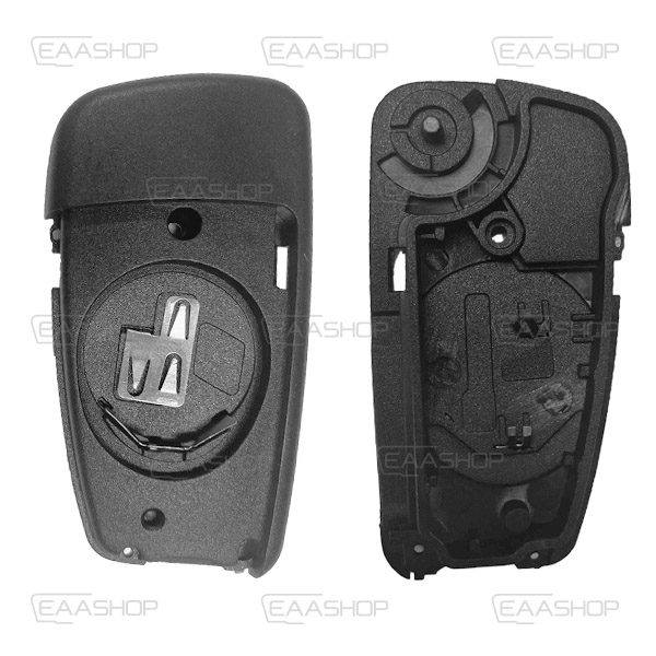 AU05KS - CARCASA DE MANDO PLEGABLE 3 BOTONES AUDI  (PERFIL HU66)