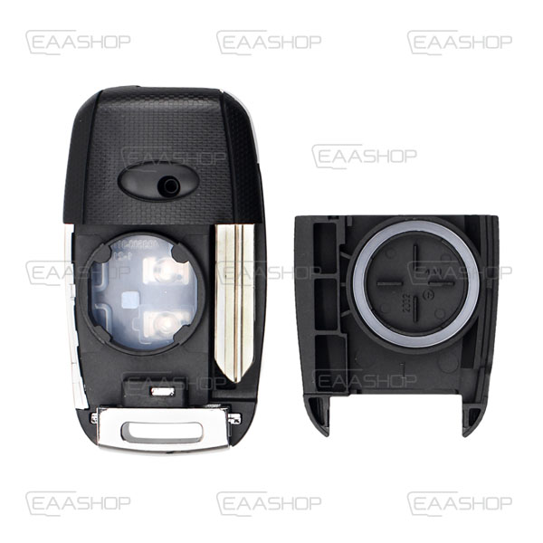 HY08KS - CARCASA DE MANDO HYUNDAI/KIA 3 BOTONES KEY- LESS