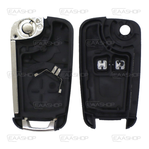 CH07KS - CARCASA DE MANDO CHEVROLET 2 BOTONES