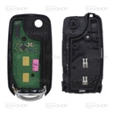 FI21RC - TELEMANDO PLEGABLE 4 BOTONES FIAT (FORMATO MODERNO) PLACA ORIGINAL