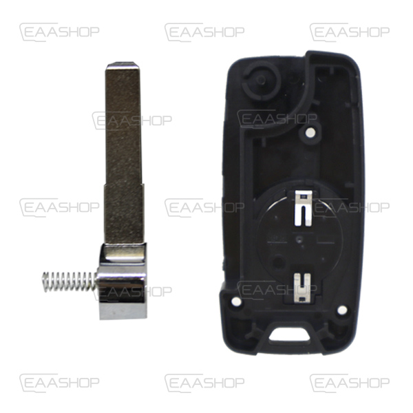 CR09KS - CARCASA DE MANDO PLEGABLE 4 BOTONES CHRYSLER (PERFIL HU66)