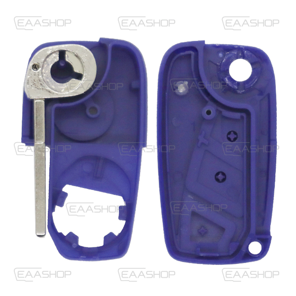 FIA03KS - CARCASA DE MANDO PLEGABLE 2 BOTONES FIAT (PERFIL SIP22)