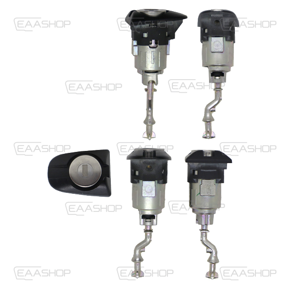TT01LK - KIT CERRADURA PUERTA IZQUIERDA + ANTIROBO TOYOTA YARIS PERFIL TOY40 ORIGINAL