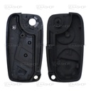 FIA05KS - CARCASA DE MANDO PLEGABLE 3 BOTONES FIAT (PERFIL SIP22)
