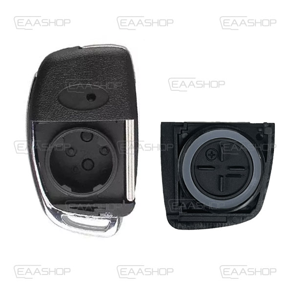 HY07KS - CARCASA PLEGABLE MANDO HYUNDAI I20/I30 MODERNO 3 BOTONES