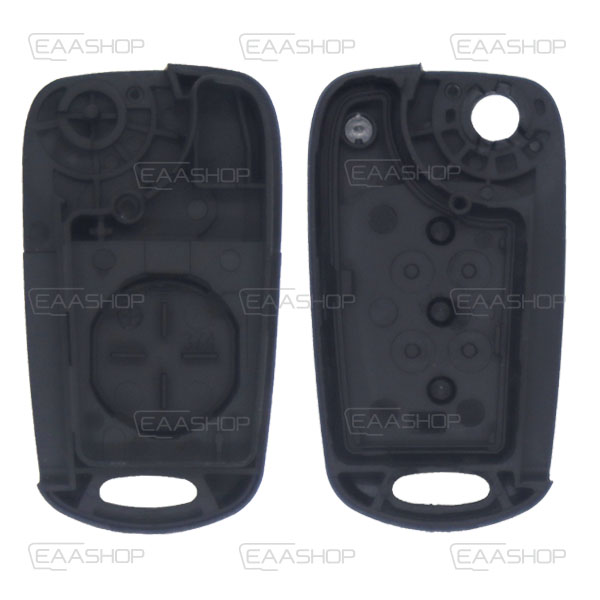 HY20KS - CARCASA DE MANDO PLEGABLE 3 BOTONES HYUNDAI 
