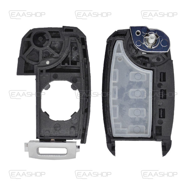 HY08KS - CARCASA DE MANDO PLEGABLE 3 BOTONES HYUNDAI/KIA (PERFIL HYN14R)
