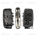 LR06KS - CARCASA DE MANDO KEY-LESS LAND ROVER 5 BOTONES