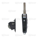 AR01RC - TELEMANDO PLEGABLE 3 BOTONES ALFA ROMEO - PCB ORIGINAL
