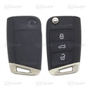 SE08RC - TELEMANDO PLEGABLE 3 BOTONES SEAT - ORIGINAL