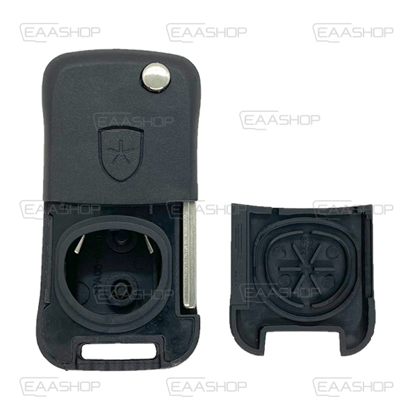 PR01KS - CARCASA DE MANDO PLEGABLE 3 BOTONES PORSCHE (PERFIL HU66)