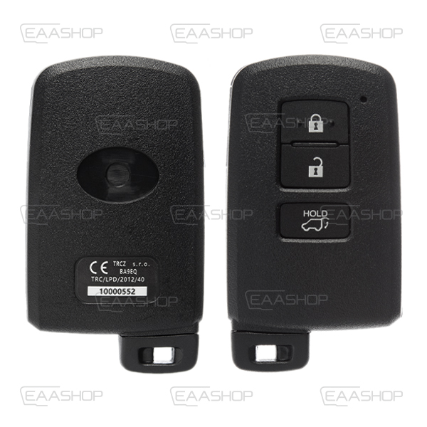 TT19RC - TELEMANDO KEYLESS GO 3 BOTONES TOYOTA