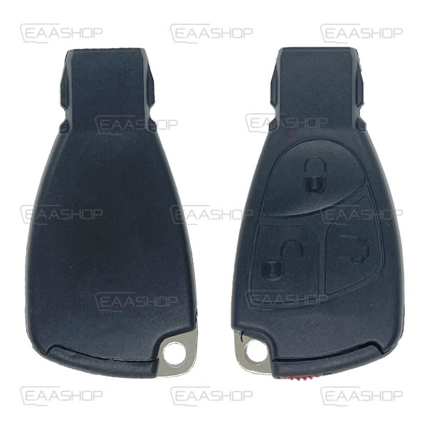 MB08KS - CARCASA DE MANDO MERCEDES KEY LESS 3 BOTONES