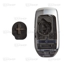 RE27KS - CARCASA DE MANDO PLEGABLE RENAULT 3 BOTONES (PERFIL VA2)