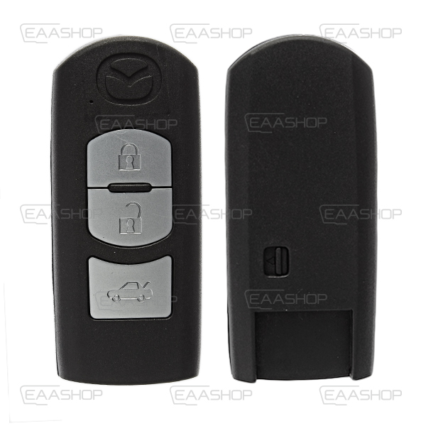 OFF151 - CARCASA DE MANDO KEYLESS 3 BOTONES MAZDA