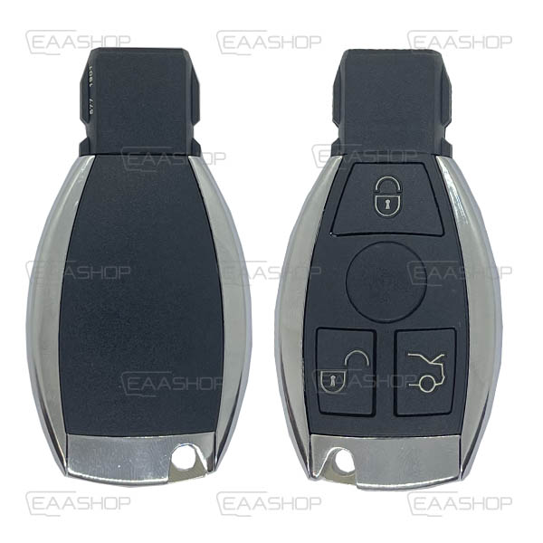 MB09KS - CARCASA DE MANDO MERCEDES KEY LESS 3 BOTONES