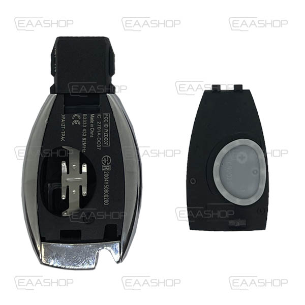 MB09KS - CARCASA DE MANDO MERCEDES KEY LESS 3 BOTONES