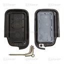 LX01KS - CARCASA DE MANDO KEYLESS 3 BOTONES LEXUS (PERFIL TOY48)