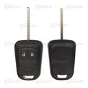 OP10KS - CARCASA DE MANDO FIJO 2 BOTONES OPEL (PERFIL HU100)