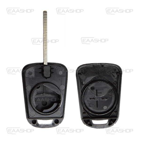 OP10KS - CARCASA DE MANDO FIJO 2 BOTONES OPEL (PERFIL HU100)