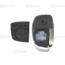 HY26KS - CARCASA DE MANDO PLEGABLE 3 BOTONES HYUNDAI/KIA (PERFIL KIA7)