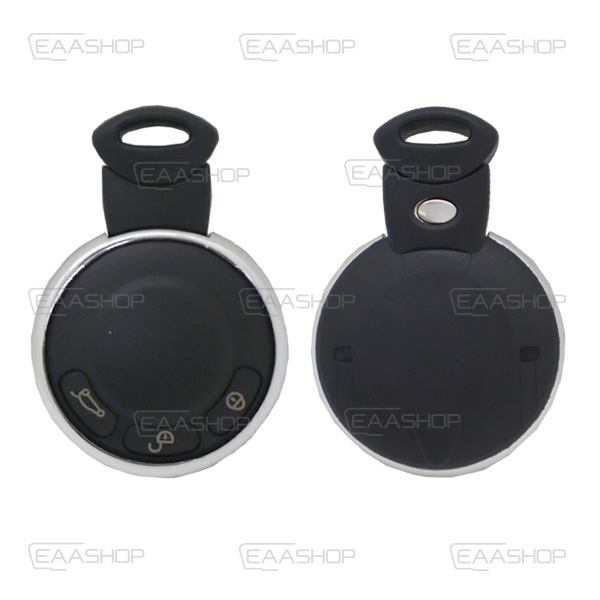 MI03KS - CARCASA MINI MODELO REDONDO KEYLESS 3 BOTONES