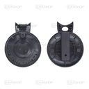 MI03KS - CARCASA MINI MODELO REDONDO KEYLESS 3 BOTONES