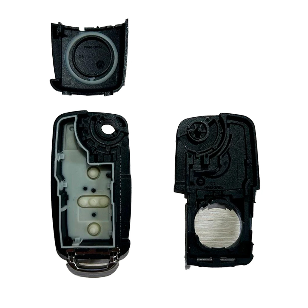VAG08KS - CARCASA DE MANDO VW CUADRADO 3 BOTONES