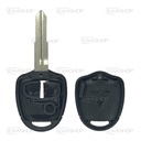 MT04KS - CARCASA DE MANDO FIJO MITSUBISHI 2 BOTONES MIT11R